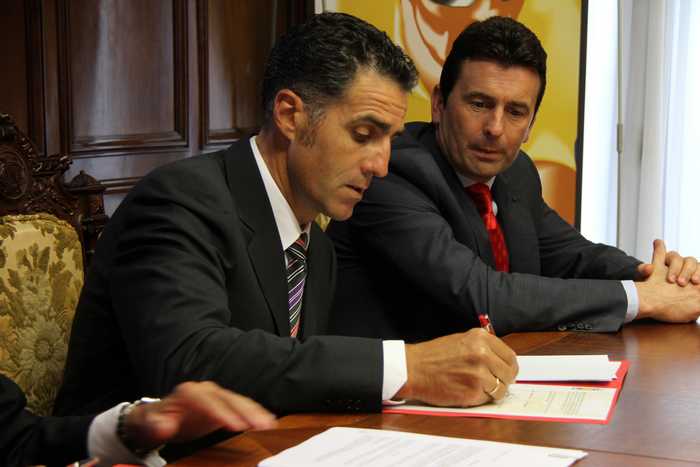 Firma Convenio Banco Santander